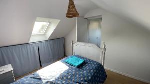Postel nebo postele na pokoji v ubytování Hisse les voiles à Saint Malo !