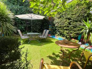 Vonkajšia záhrada v ubytovaní Electra Garden House