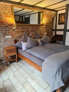 Postel nebo postele na pokoji v ubytování Hotel b&b altes hinterhäusel