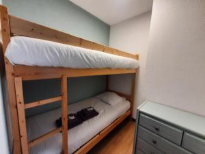 Posteľ alebo postele v izbe v ubytovaní Les Balcons de Morzine