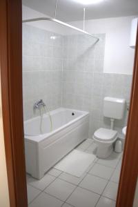 Koupelna v ubytování Apartments Granić