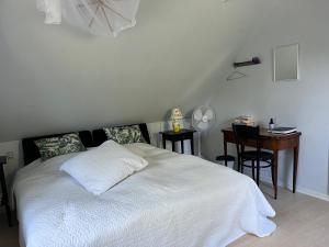 Postel nebo postele na pokoji v ubytování Fuglsang Bed & Breakfast