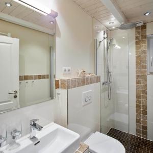 Koupelna v ubytování Luxuswellnesshaus Wellenreiter