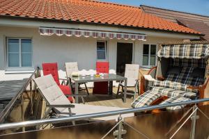 Patio nebo venkovní prostory v ubytování Oberdeck