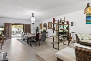 Χώρος καθιστικού στο Hacienda De La Siesta