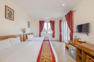TV a/nebo společenská místnost v ubytování T&T Resort and Spa Phu Quoc