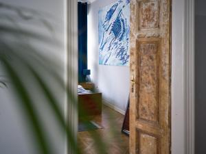 Łóżko lub łóżka w pokoju w obiekcie Old Town Studio