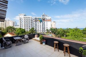 Balkón nebo terasa v ubytování T&T Resort and Spa Phu Quoc