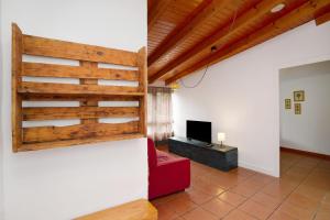 TV a/nebo společenská místnost v ubytování El Alpendre de la Vega 5
