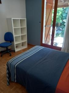 Posteľ alebo postele v izbe v ubytovaní Villa à Marseille dans un cadre bucolique