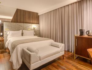 Cama ou camas em um quarto em Qoya São Paulo Paulista, Curio Collection by Hilton