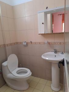Ein Badezimmer in der Unterkunft Vila Dael