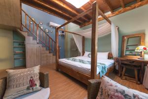 Postel nebo postele na pokoji v ubytování 心享庭園民宿 Wishes B&B