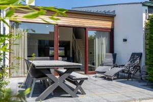 Patio nebo venkovní prostory v ubytování Welcome in - Lepelblad 42, Nieuwvliet