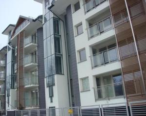 Budova, v ktorej sa apartmán nachádza