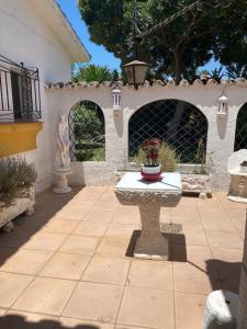 Patio nebo venkovní prostory v ubytování Spectacular Andalusian Villa Linda Vista Playa - Big Private Pool, BBQ & 2 Parking
