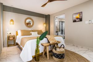 Voodi või voodid majutusasutuse EVA Resort toas