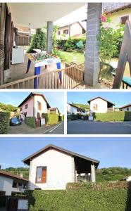 three pictures of a house in four different views at La Vela in Orta San Giulio +15 photos