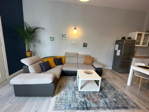 Ruang duduk di Apartament Wroclawia