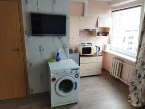 Η κουζίνα ή μικρή κουζίνα στο Itaja apartment 50