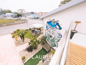 Balkón nebo terasa v ubytování Laurus Hotel