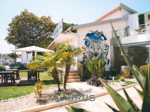 Zahrada ubytování Laurus Hotel