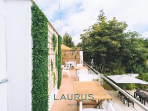 Balkón nebo terasa v ubytování Laurus Hotel