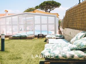 Zahrada ubytování Laurus Hotel