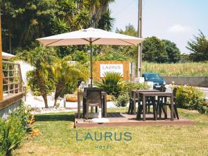 Zahrada ubytování Laurus Hotel