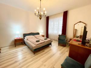 En eller flere senge i et værelse på Mehdi residence 1 + 9 billeder