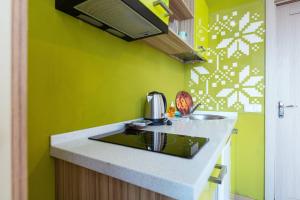 Una cocina o zona de cocina en Guest house "Golden Gate 911 "
