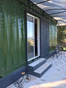 Ban công/sân hiên tại Container Refúgio nas Nuvens em Campos do Jordão