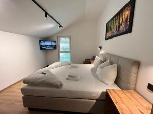 Ένα ή περισσότερα κρεβάτια σε δωμάτιο στο Apartment Apart Andrea by Interhome +46 φωτογραφίες