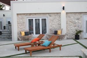 Istumisnurk majutusasutuses EVA Resort