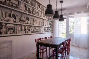 Dining area in a panziókat