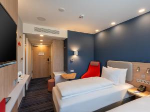 Postel nebo postele na pokoji v ubytování Holiday Inn Express - Hamburg South A7-AS42 by IHG