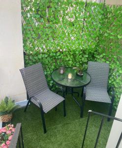 Zahrada ubytování Comfy apartment near the port and the center of Volos