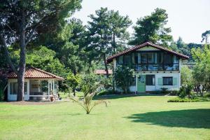 Zahrada ubytování SeaFront Villa Glaros