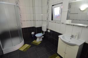 Koupelna v ubytování Casa Ali