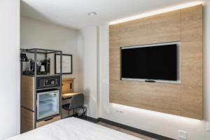 Kuchyň nebo kuchyňský kout v ubytování Kasa Niche Hotel Redwood City