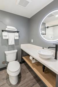 Koupelna v ubytování Kasa Niche Hotel Redwood City