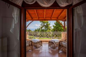 Balkón nebo terasa v ubytování Casa Bianca Sea View