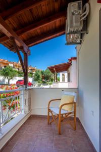 Balkón nebo terasa v ubytování Casa Bianca Sea View