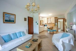 Posezení v ubytování Casa Bianca Sea View