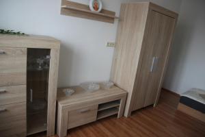 Postel nebo postele na pokoji v ubytování Prázdninové ubytování - celý byt jen Váš