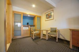Köök või kööginurk majutusasutuses Hotel Colonial Ciudad Juarez