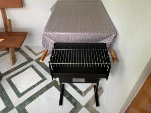 Gril dostupný pro hosty v prázdninového domu