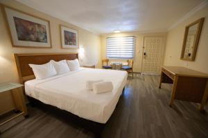 Voodi või voodid majutusasutuse Hotel Colonial Ciudad Juarez toas