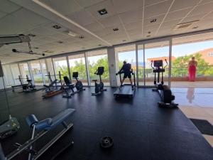 Fitness centrum a/nebo fitness zařízení v ubytování Residence-Apartment-Giuliano-Punta Skala,