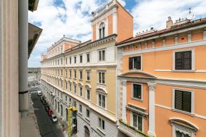 a view of a street from a building at ~ Cozy Apartment ~ City Center [Train Station] in Trieste